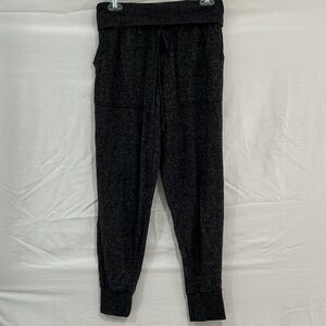 aerie Charcoal Knit Jogger Pants